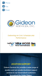 Mobile Screenshot of gideon-services.com